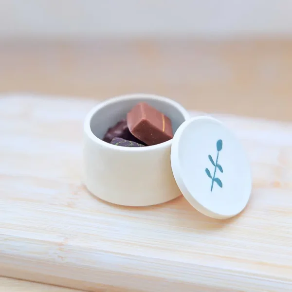 EL Porcelaine | Petite boite en porcelaine artisanale